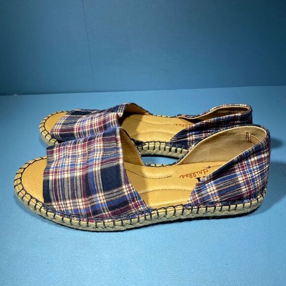 Born "Drilles" Born Espadrilles Shoes Sandals Flats size 6,5, New - Picture 8 of 8
